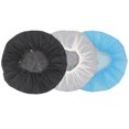 thumbnail image 3 of 100 Pcs Coussinets d'Oreille Anti-Poussière Résistant à la Transpiration Confortable Housse de Protection Accessoires de Jeu Noir, 3 of 5