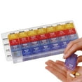 thumbnail image 6 of Ezy Dose Daily (7-Day) Pill Organizer, 4 Times a Day, AM/PM, Pop-Out Compartments, 6 of 7