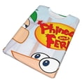 thumbnail image 5 of Phineas And Ferb Shirt 3d Printed T Shirt Crewneck Short Sleeve Top Tees For Mens, 5 of 8