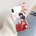 thumbnail image 4 of Huawei Y6 2018 Y6P Y7 2019 Y7A Y9 Prime 2019 Nova 2i 3i 5t TPU Funda Blanda Transparente 33GBY inuyasha Y kagome Hija, 4 of 4