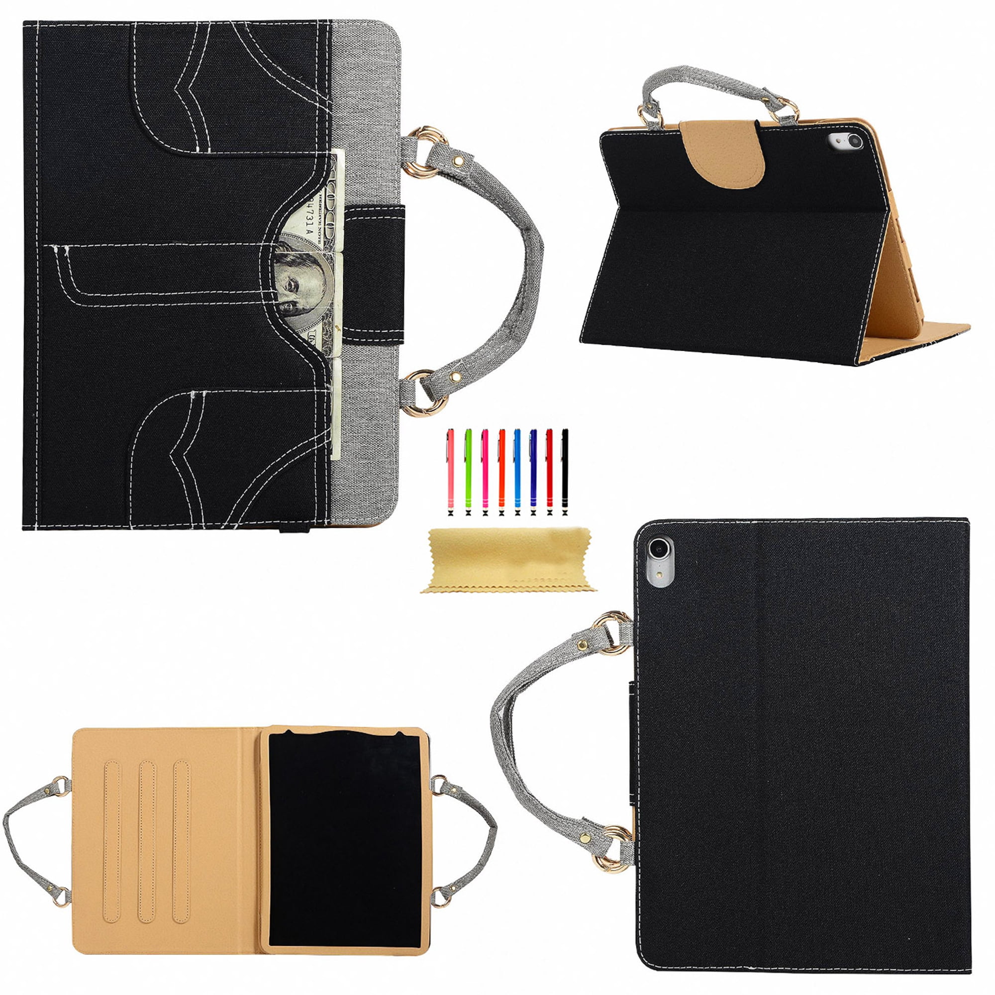 iPad 10.2 inch 2019 Handbag Case 7th Generation, Dteck Smart Multi ...
