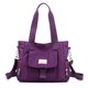 thumbnail image 1 of Bolso de mujer, bolso informal, bolso de estudiante universitario, bolso cruzado de hombro, bolso de mano de tela Oxford de gran capacidad, 1 of 6