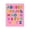 Gummy Alphabet Letters Pink, variant on Stupell Industries Contemporary Gummy Candy Alphabet Canvas Art, 16 x 20, by LISH Creative