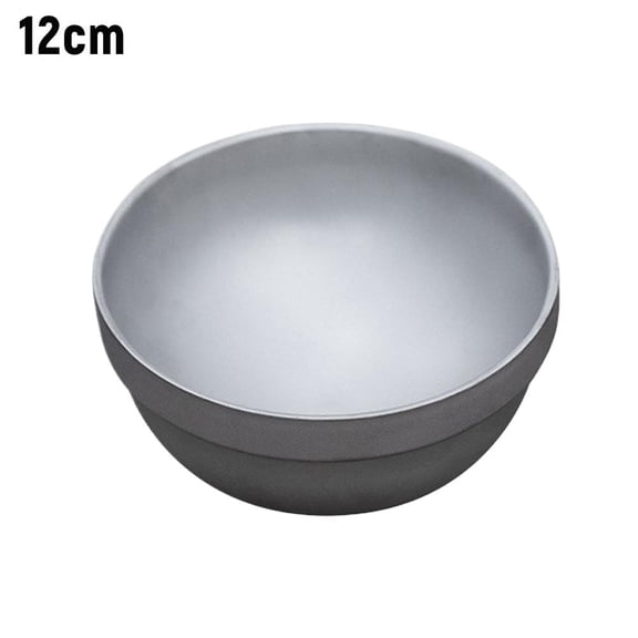 Titanium Outdoor Camping Bowl, Lightweight Antibacterial Metal Bowl for Hiking,  Stackable Heat-Resistant Titanium Alloy Dish for Cooking and Dining (400–600ml)