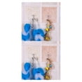 thumbnail image 1 of Wosthever Pack of 2 Hangers Wall Self-adhesive Door Plastic Organizer Kitchen Tile Removable Towel Hooks Mirror Storage Organization PC 1 2Conjunto, 1 of 6