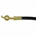 thumbnail image 4 of KarParts360 For Toyota Camry 2002-2011 Brake Hydraulic Hose | EPDM Rubber | Black | Flexible Hose | Treated Steel End 1 and 2 | 21.75 Inches Axis 1 Length | Replacement For 90080-02F61, 90080-94126, 4 of 5