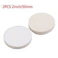 thumbnail image 4 of Bgsha 2pcs 2 Inch Felt Polishing Buffing Round Grinding Wheel Wool Polisher Disc Pads, 4 of 8
