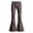A-Brown186, variant on JAJAHO Girls Flare School Uniform Pants Striped Flat Front Pants Back To School Clothes For Kids 5-16Y