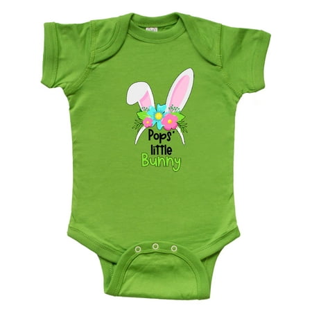 

Inktastic Pops Little Bunny Cute Easter Bunny Ears Gift Baby Boy or Baby Girl Bodysuit