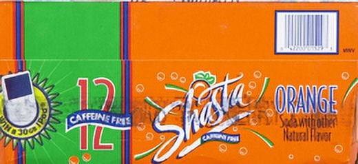 Shasta Orange Soda, 12.0 FL OZ