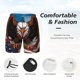 thumbnail image 3 of Fotbe Cartoon Bald Eagle USA Traje de Baño para Hombre – Shorts de Natación de Secado Rápido con Forro y Bolsillos-Large, 3 of 6