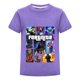 thumbnail image 1 of Playera Infantil de NTONGSHANBB para Niño y Niña, Camiseta Gamer de Algodón con Personajes, Ropa de Verano, 1 of 4