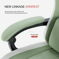 thumbnail image 6 of CONCETTA gaming chair, office chair with high backrest and computer chair, is an ergonomic adjustable rotating office chair. Available in black, white, khaki, pink and blue., 6 of 6
