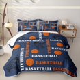 thumbnail image 2 of Erosebridal Basketball Sport Quilt King,Ball Games Lovers King Coverlet Set For Boys,3-Piece, 2 of 7