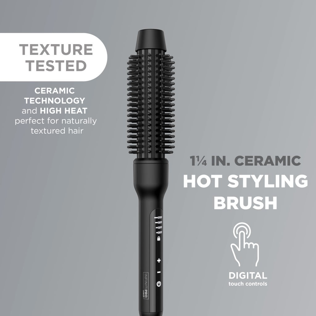 Conair 1.25" Digital Ceramic Hot Air Brush Volume