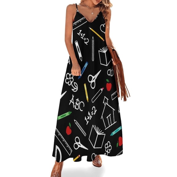 Back To School Sleeveless Dress Loose Women's Dress Dresses Luxury Evening Dresses