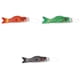 thumbnail image 1 of 3Pieces Roof Hanging Koinobori Japanese Carp Wind Sock Koi Nobori Fish Flag Windsock 3 Colors 150cm, 1 of 9