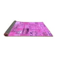 thumbnail image 2 of Ahgly Company Indoor Rectangle Patchwork Purple Transitional Area Rugs, 2' x 4', 2 of 4