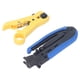 thumbnail image 1 of Kit de herramientas de compresión coaxial pelacables seguro kit de herramientas de engarzado coaxial pelado rápido y ligero con conector de 10 piezas para interiores ANGGREK Otros, 1 of 8