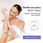 kosmatology® Botanical Bliss Organic Body Wash | Moisturizing Body Cleanse | Nourishing, Clean Ingredients, Infused with Lavender and Eucalyptus Essential Oils | 8 fl oz