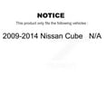 thumbnail image 2 of Kugel Rear Wheel Bearing Hub Assembly 70-KH7000 for Car 2009-2014 Nissan Cube, 2 of 11