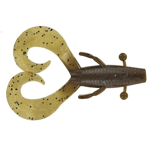 Yamamoto Cowboy Creature Bait, 4", 7pk, Okeechobee Craw