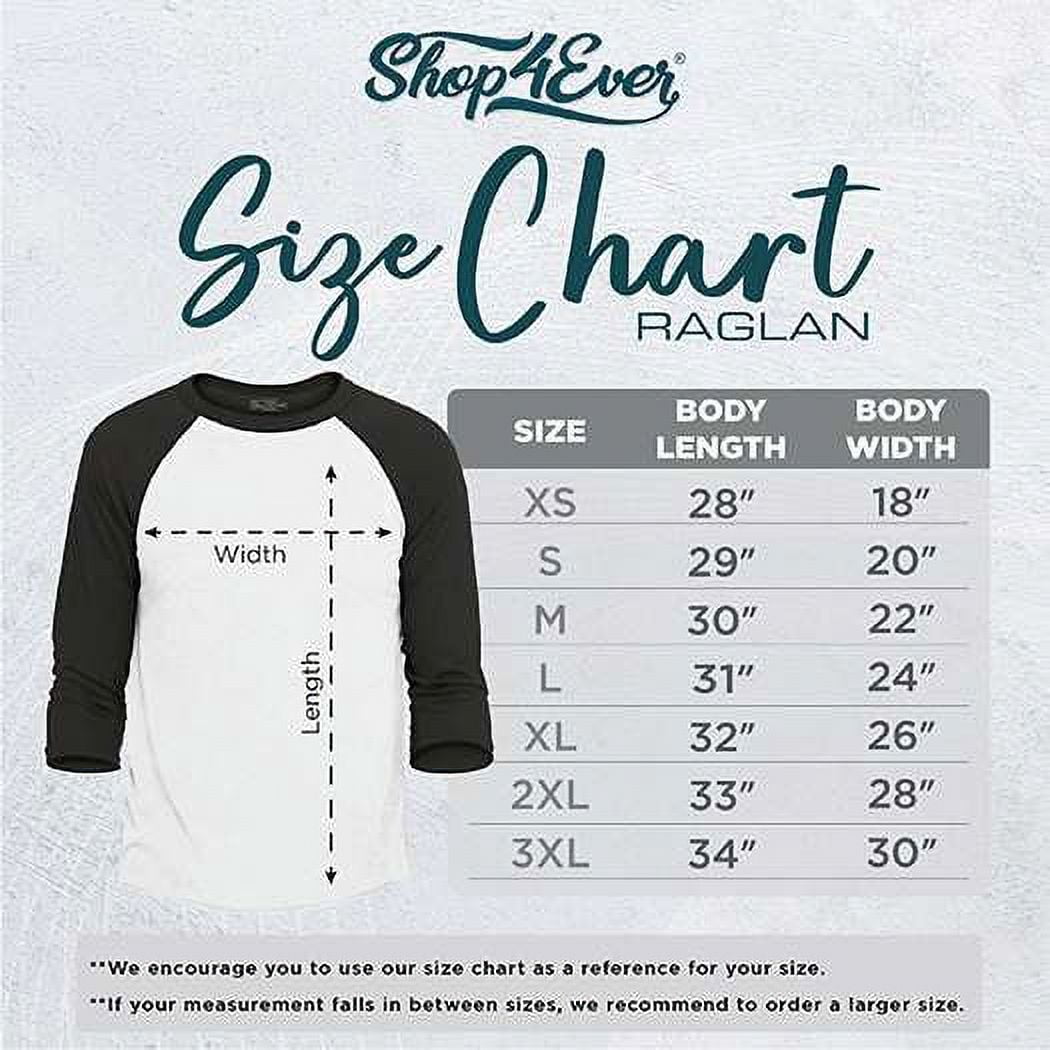 Shop4Ever Men's Puzzle Heart Support Autism Awareness Raglan Baseball Shirt Small White/Black