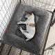 thumbnail image 1 of Fiudx Ofertas Y Liquidación Cama Para Perros Caja ortopédica Cama Para Perros De Espuma Lavable A Máquina Disponible En Ambos Lados Colchón Para Perros Fondo Antideslizante Cómoda Cama Para Mascotas, 1 of 7