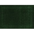 thumbnail image 1 of Ahgly Company Indoor Rectangle Abstract Emerald Green Contemporary Area Rugs, 6' x 9', 1 of 4