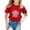 #A10-Red, variant on XADYUY Kids 100 Days Of School Shirt 100 Days Later Print Kids Gift Shirt Crew Neck Short Sleeve T-Shirts Cute Casual Happy Clothing,Light Blue,11-12Years