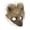 Camel, variant on Realistic Wolf Mask with Teeth,Half Face Plush Fursuit Werewolf Mask,Halloween Furry Therian Fox Wolf Masks,LARP Furry Wolf Fox Headgear Accessories