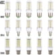 thumbnail image 2 of Bombillas LED de maíz, Base de tornillo, ampolla 5730 SMD, para el hogar, dormitorio, lámparas de mesa, 5 piezas, 5W, 7W, 9W, 12W, 15W, 25W, E27, E14, B22, G9, GU10, 220V, 2 of 4