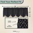 thumbnail image 3 of Park Designs Carrington Lined Scallop Valance, 3 of 5
