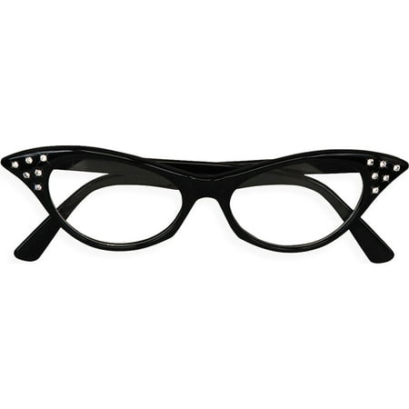 Morris Costumes Accessories & Makeup Glasses 1950s Rhinestone Glasses, Style FM62059