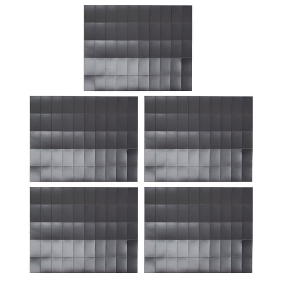 CCOCC 250pcs Double-side Magnetic Stickers Convenient Magnetic Files Mounting Tape