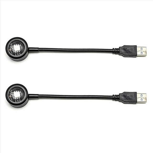 2X LED USB LáMpara de Puesta de Sol Proyector de Luz DecoracióN de Fiesta de CumpleañOs Luz de Estado de ÁNimo PortáTil para Dormitorio Living, Sunset Red