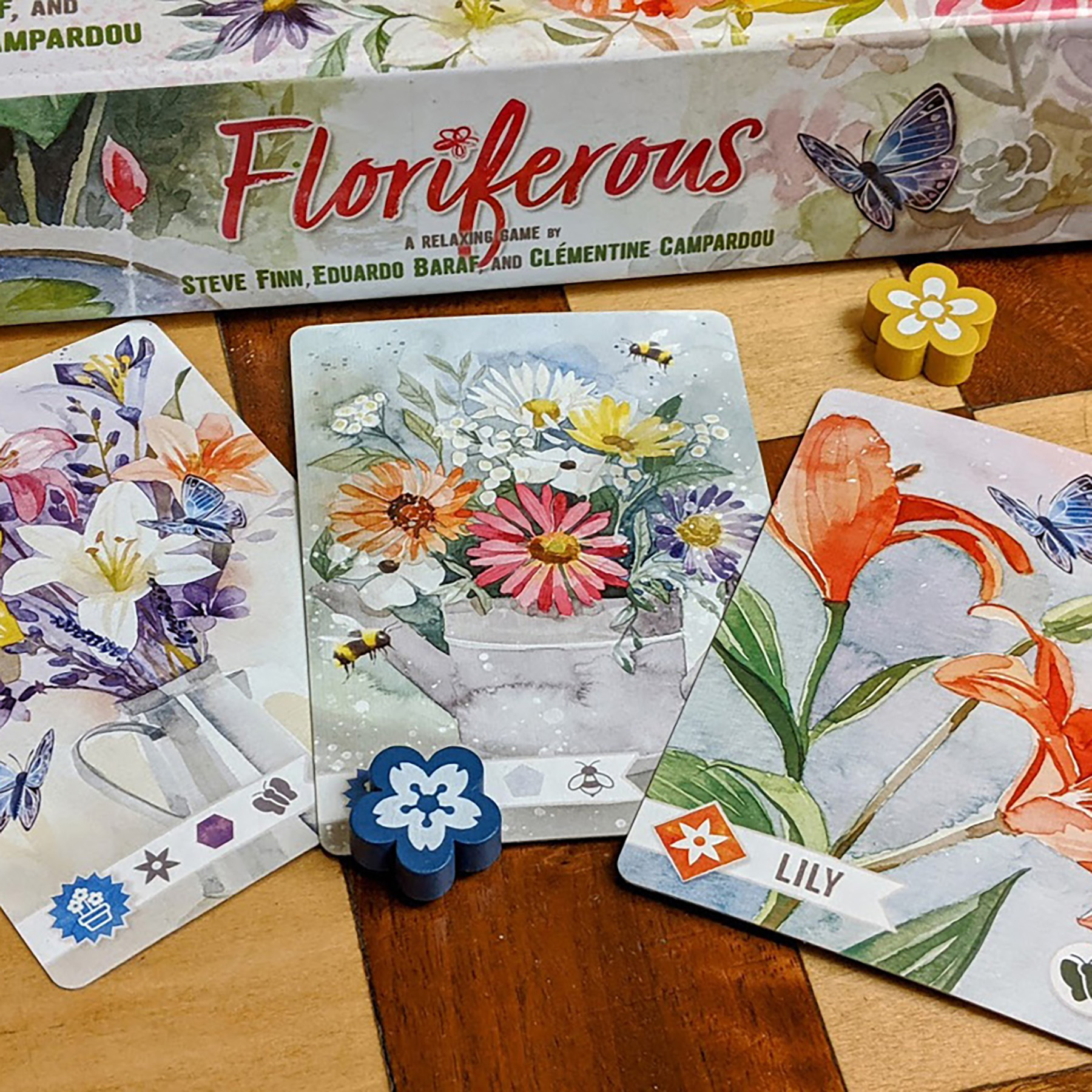 &nbsp;Floriferous - Relaxing Nature Card Game, 1-4 Players, 20 Min Game Play