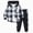 A8-Black, variant on Boys Clothes Kids Long Sleeve Shirt Tops Pants Fall Winter Outfits Set for 2T 3T 4T 5T 6T Children Brown,6 Years