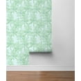 thumbnail image 5 of NextWall  Palm Beach Peel and Stick Wallpaper Baby Blue & Seafoam, 5 of 6