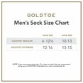 thumbnail image 5 of Gold Toe Adult Men's Full Cushion Cotton Crew Casual Socks, 6 Pack, 5 of 5