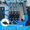 thumbnail image 5 of Uxcell Air Flow Control Valve 5/32 In-Line Push to Connect Air Line Fitting Black, 5 of 6