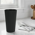 thumbnail image 4 of (3 pack) Mainstays - Black Eco-Friendly Recycled Plastic Beverage Tumbler, 26-Ounce, 4 of 8