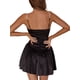 thumbnail image 4 of Vestidos de mujer Sin mangas Hombro recortado Arco Color sólido Plisado Fiesta informal Vestido con tirantes, 4 of 4