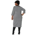 thumbnail image 2 of Ashley Stewart Women's Plus Size Button Detailed Midi Sheath Dress, 2 of 4