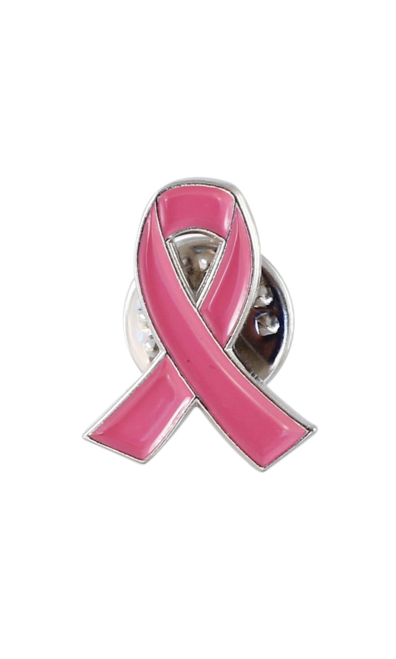 chip and dale PINK RIBBON PIN Breast Cancer Support Pin 