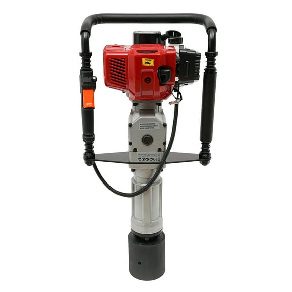 Long-Lasting Gas Powered T-Post Driver, Ergonomic Handle, Quick Socket Replacement, Translucent Fuel Tank, Easy Installation and Operation
