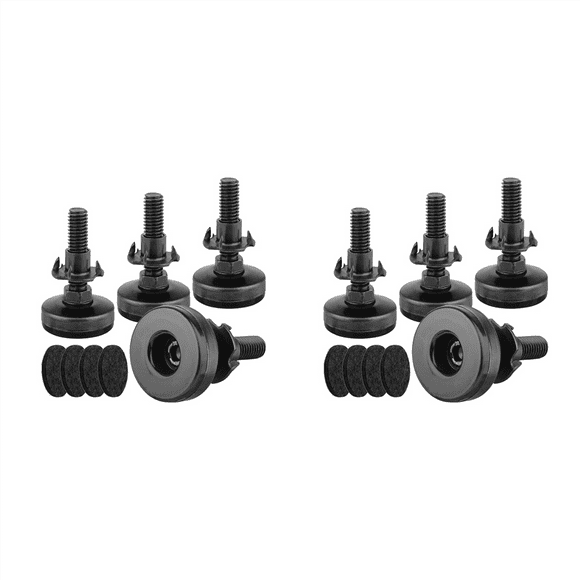 8Pcs Furniture Levelers Heavy Duty Furniture Leveling Feet Adjustable Leg Levelers for Cabinets Tables Chairs Raiser