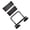 Inner diameter 8cm, variant on Heavy Duty Stainless Steel Roof Rack Clamp Universally Cargo Tie Down Bracket for Secure Travel Gear Attachment