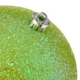 thumbnail image 6 of 2-Count Pink and Lime Green Glitter Jumbo Shatterproof Ball Christmas Ornaments, 8 in, by Holiday Time, 6 of 7