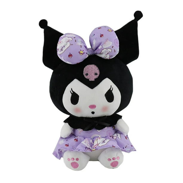 Sanrio Cartoon Kawali Kuromi Hello Kitty My Melody Cinnamoroll Pillow Plush  Toys Soft Stuffed Dolls for Kids Birthday Gifts 